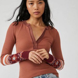 Free People Mikah Layering Cuff Autumn Combo NWT L